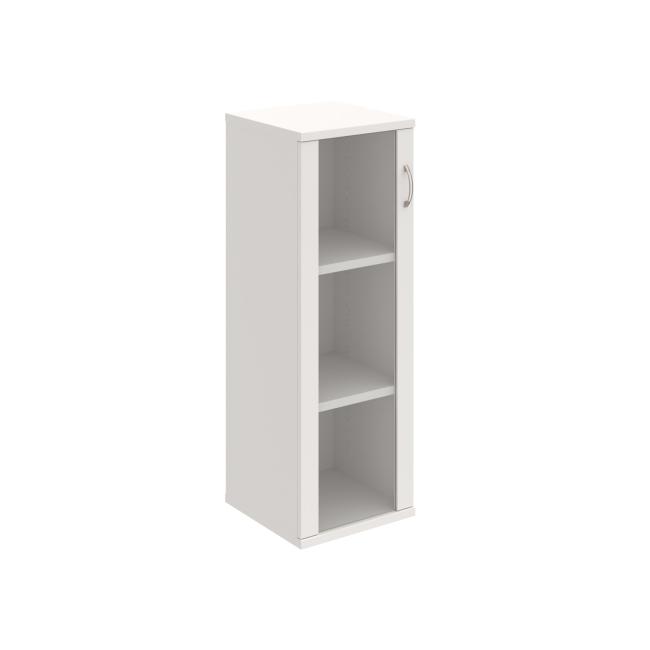 Policová skriňa Strong L, 40x115,2x40 cm, biela/biela