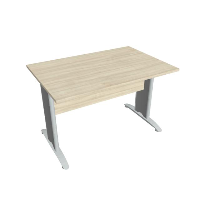 Rokovací stôl Cross, 120x75,5x80 cm, agát/kov