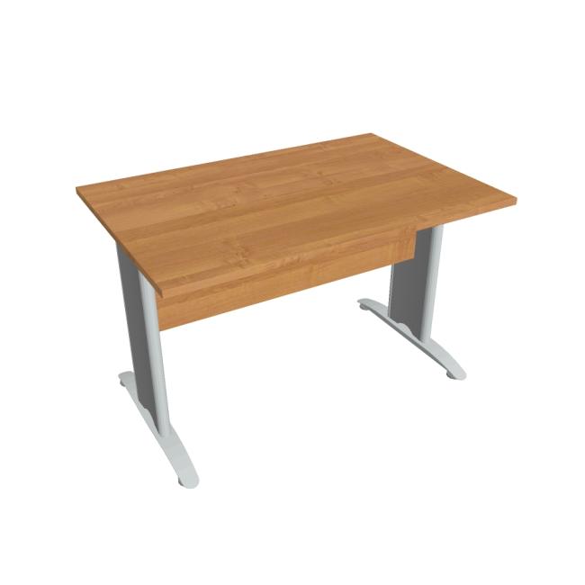 Rokovací stôl Cross, 120x75,5x80 cm, jelša/kov