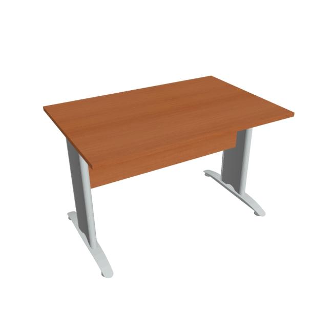 Rokovací stôl Cross, 120x75,5x80 cm, čerešňa/kov