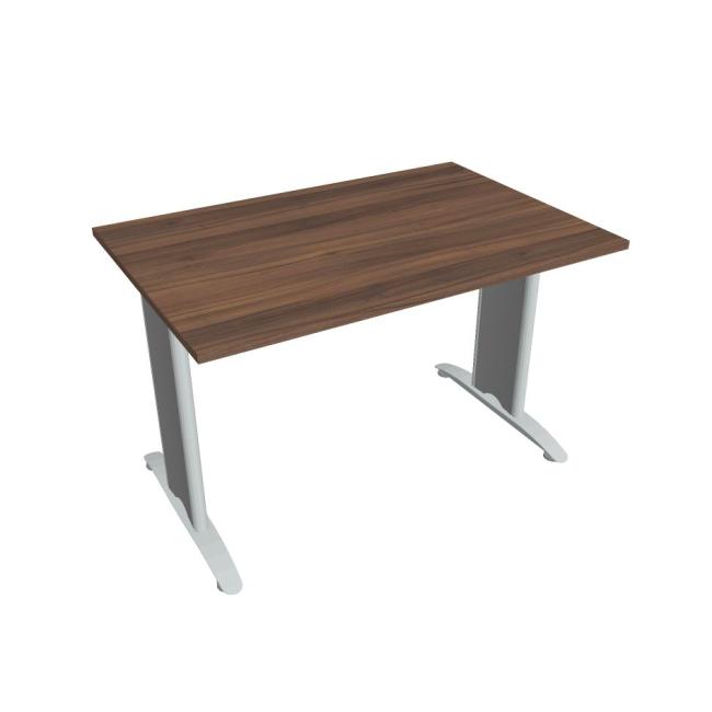 Rokovací stôl Flex, 120x75,5x80 cm, orech/kov