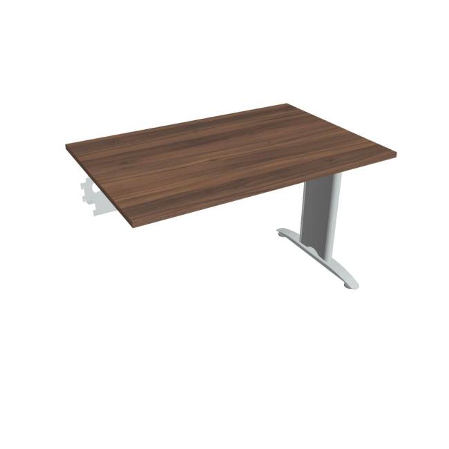 Rokovací stôl Flex, 120x75,5x80 cm, orech/kov