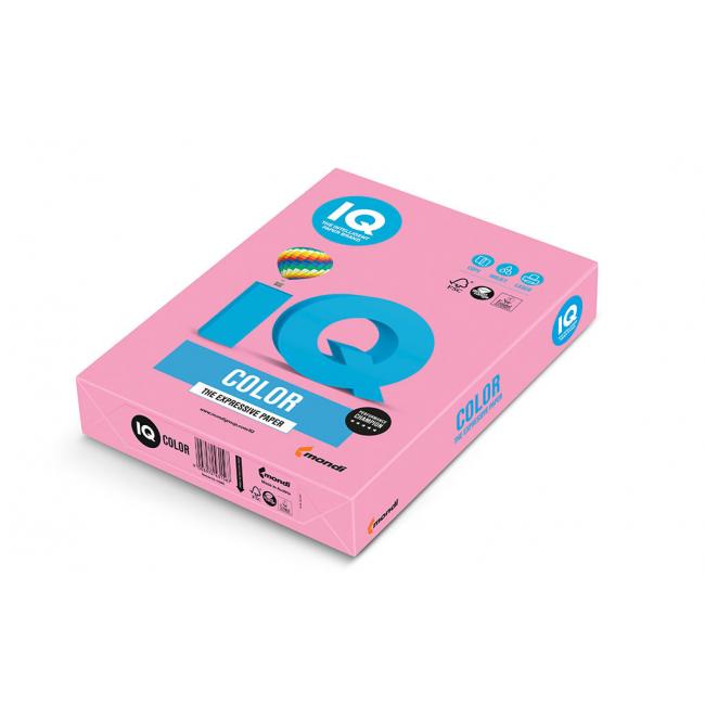 Kopírovací papier 80g A4 IQ color ružový PI25