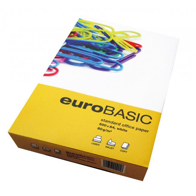 Kopírovací papier 80g A4 euroBASIC