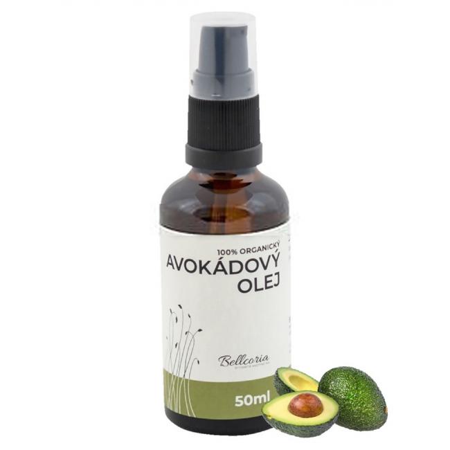 Avokádový olej 100% prírodný výrobok 50 ml