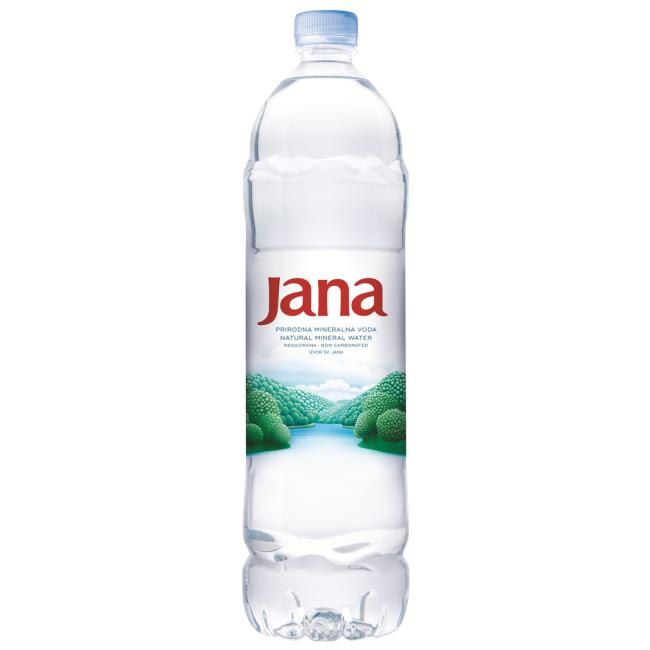 Minerálna voda prírodná Jana nesýtená 6 x 1,5 ℓ