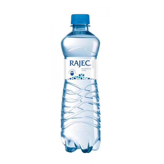 Pramenitá voda Rajec nesýtená 0,5l PET