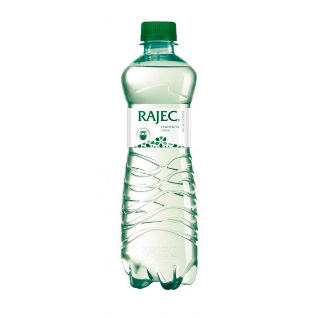 Pramenitá voda Rajec jemne sýtený 0,5l PET