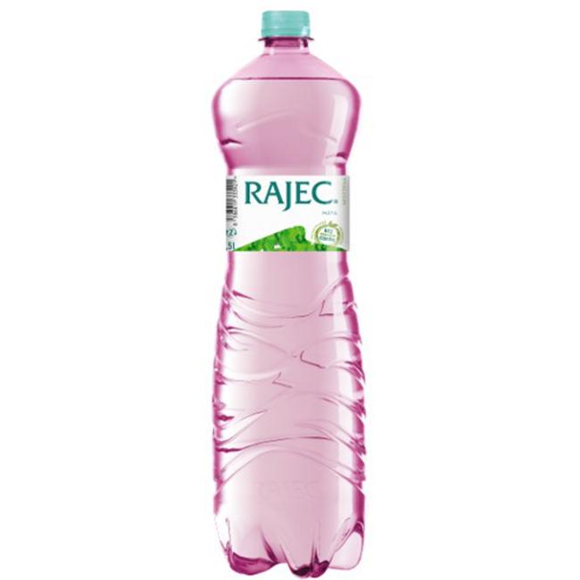 Pramenitá voda Rajec ochutená - mäta nesýtená 6x1,5l
