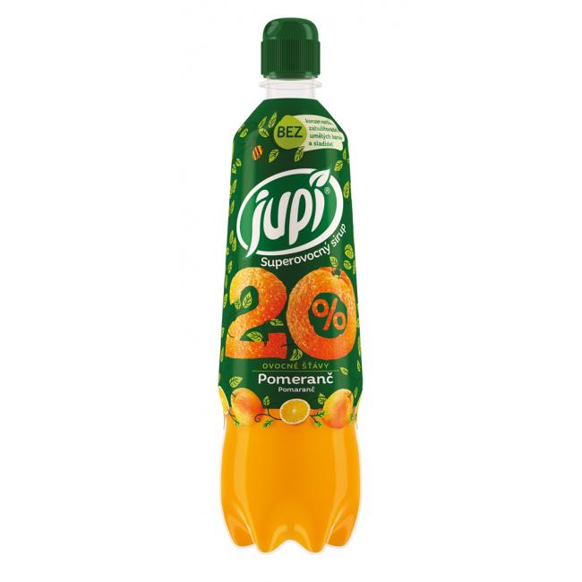 Sirup Jupí Superovocný Pomaranč 0,7 ℓ
