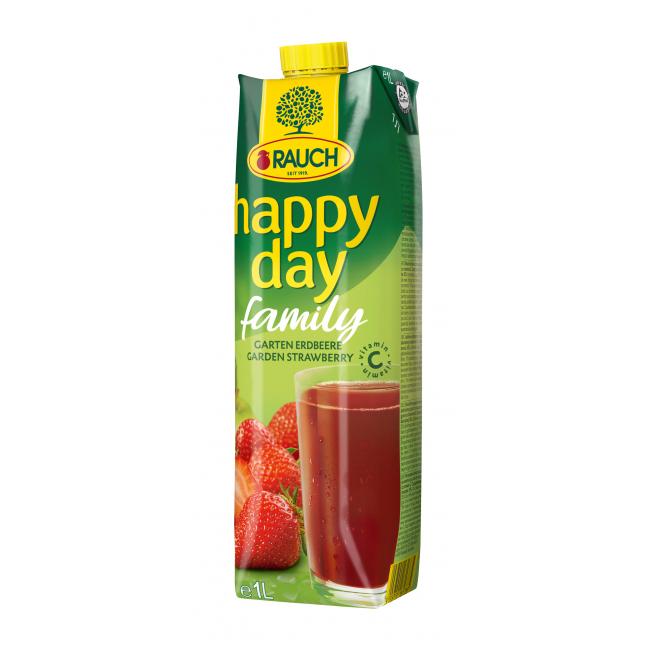 Džús HAPPY DAY jahoda 1l