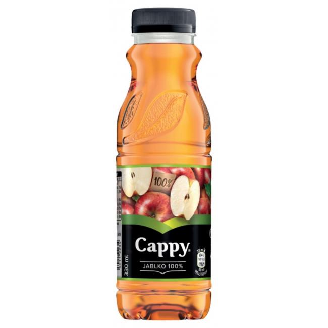 Džús Cappy jablko 100% 12 x 0,33 ℓ PET