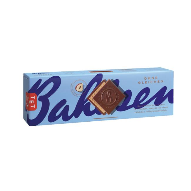 Oblátky plnené nugátom Bahlsen First Class 125g