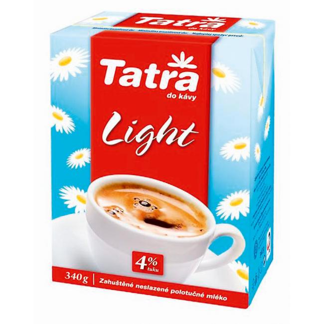 Zahustené mlieko Tatra light 4% 340 g