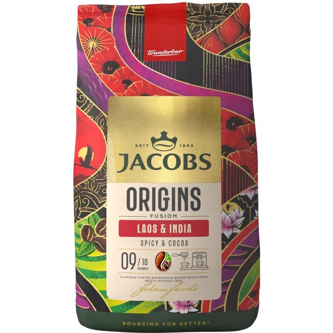 Káva Jacobs Lao & India zrnková 1000g