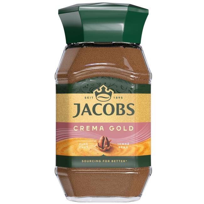 Káva JACOBS Crema Gold instantná 200g