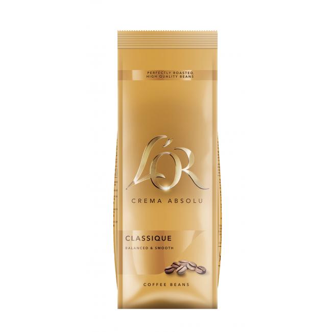 Káva L´OR Crema Absolu Classique zrnková 500g