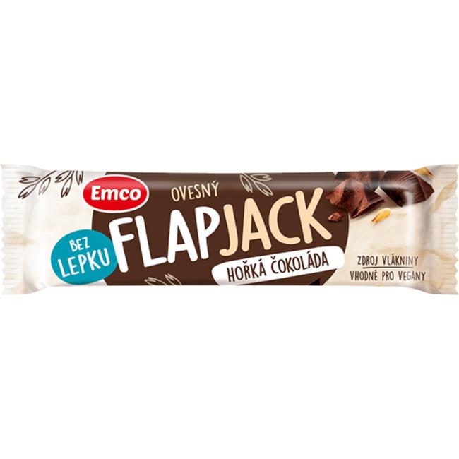 Tyčinka Flapjack horká čokoláda 45g