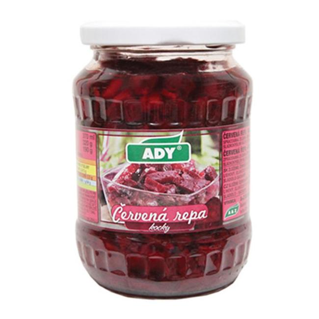 Červená repa kocky 370 g
