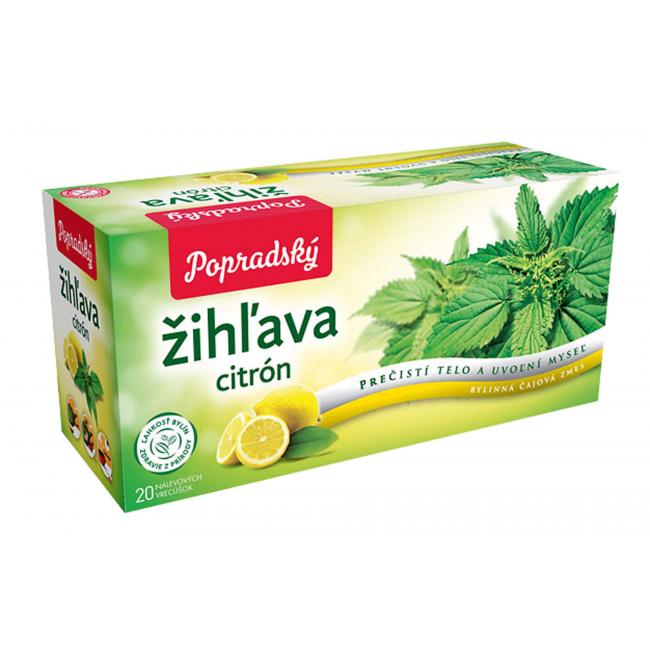 Čaj bylinný BOP  žihľava-citrón 30g
