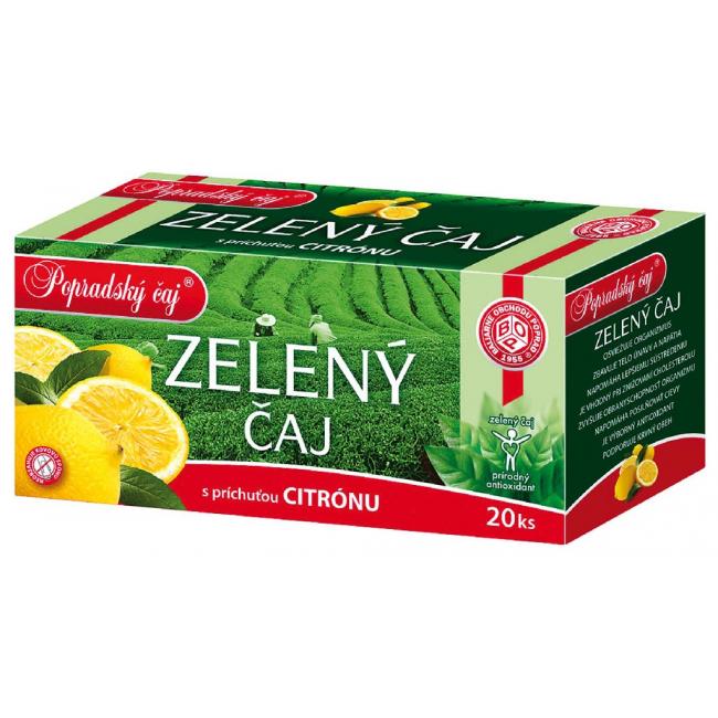 Čaj BOP zelený s citrónom 30g