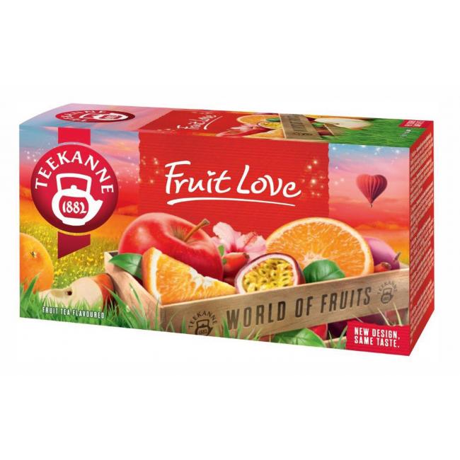 Čaj TEEKANNE ovocný Fruit Love HB 20 x 2,25g