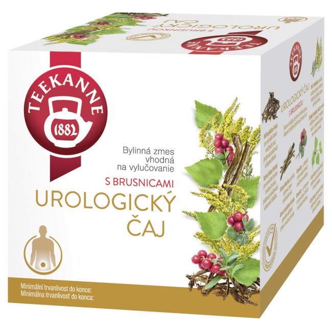 Čaj TEEKANNE bylinný Urologický s brusnicami HB 10 x 2g