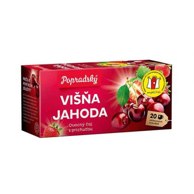 Čaj BOP ovocný višňa jahoda 40g