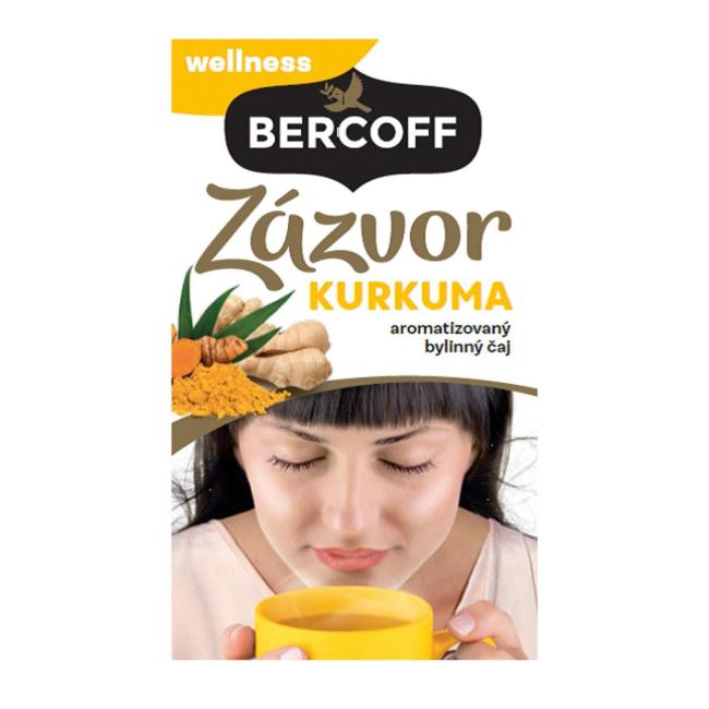 Čaj Bercoff Klember zázvorový s kurkumou HB 40 g