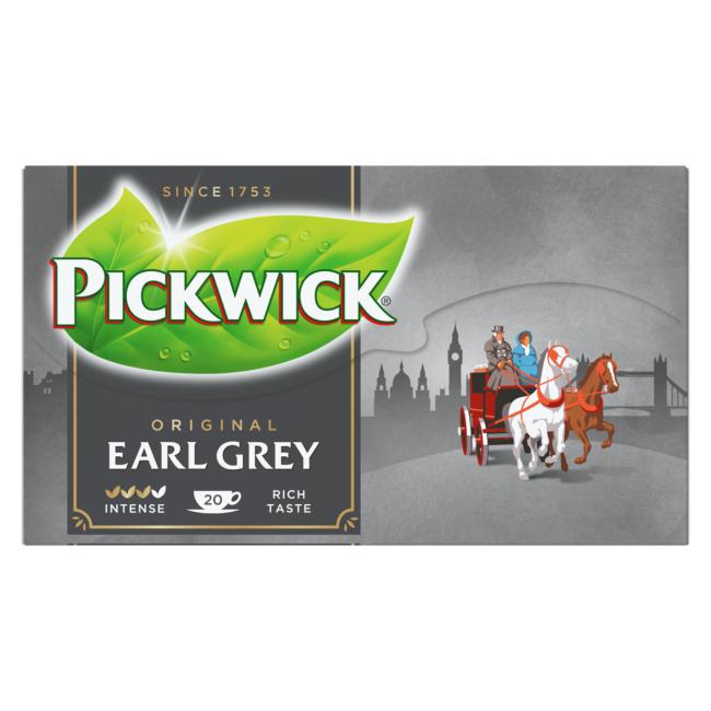 Čaj PICKWICK čierny Earl Grey 20x1,75 g