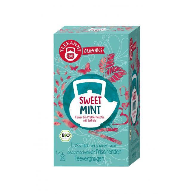 Čaj TEEKANNE Bio Organics Sweet Mint HB 30g