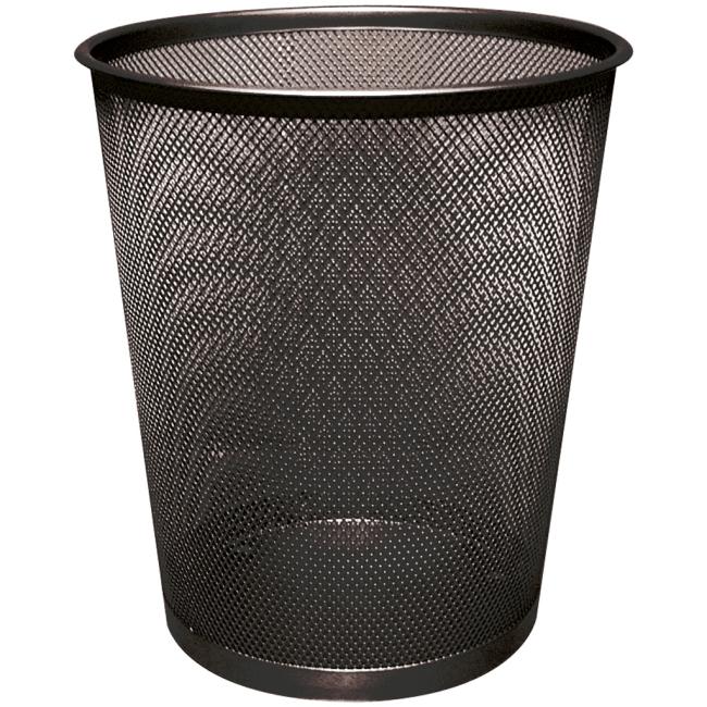 Drôtený odpadkový kôš 19 litrov čierny