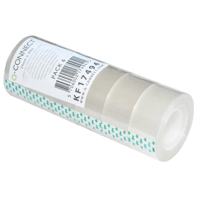 Lepiaca páska Q-connect 24 mm x 30 m 6 KS