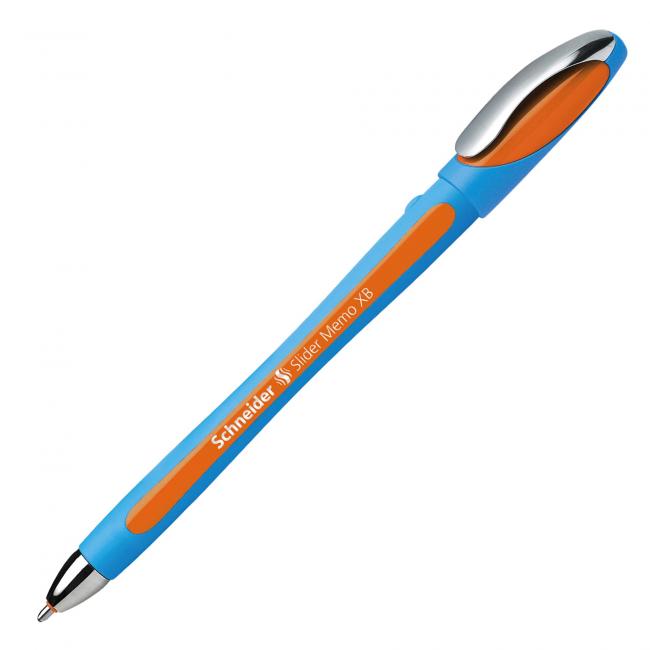 Guličkové pero Schneider Slider memo XB oranžové