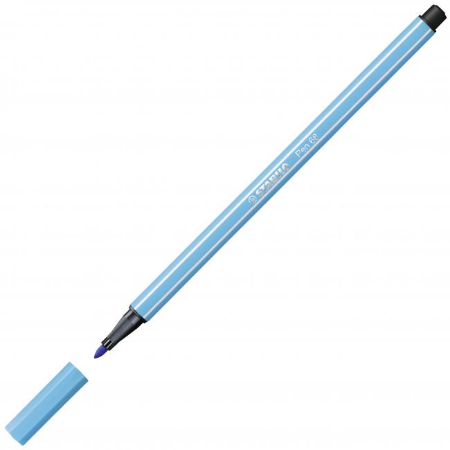 Popisovač STABILO Pen 68 azúrovo modrý