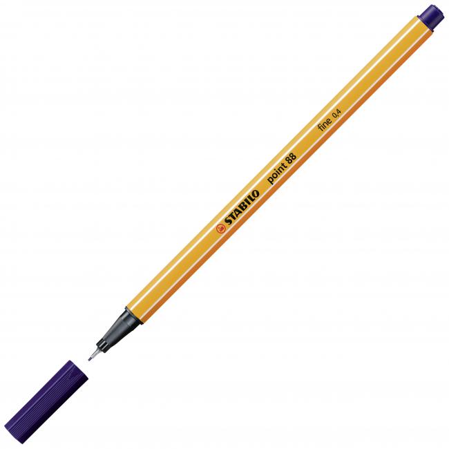 Liner STABILO Point 88 tmavo-modrá
