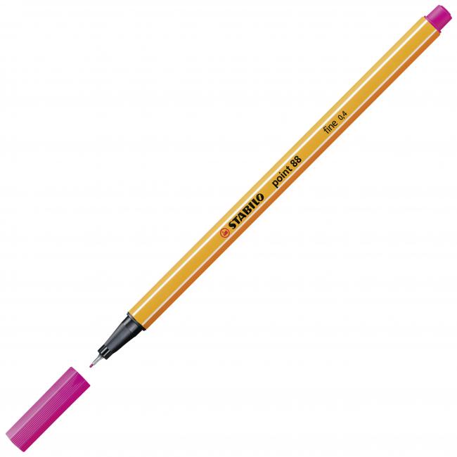 Liner STABILO Point 88 ružovočervená
