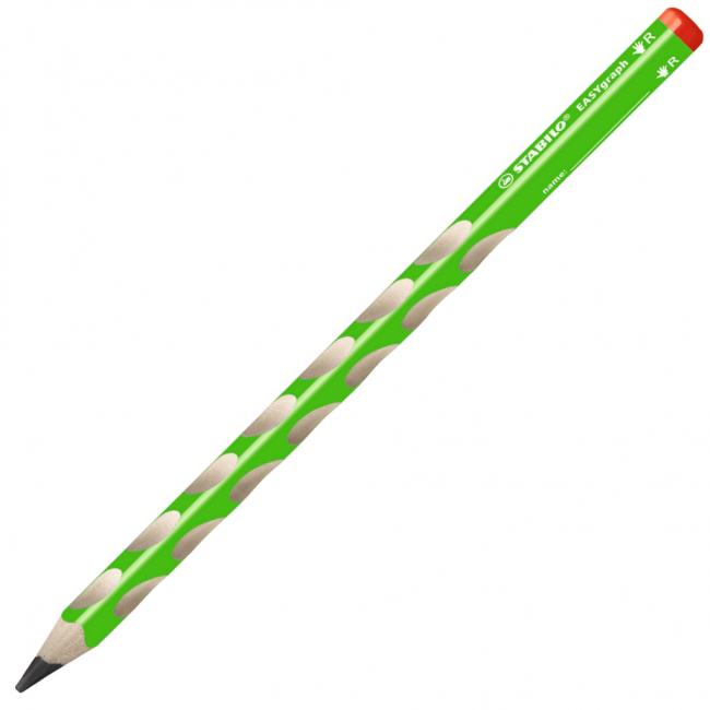 Ceruzka STABILO ergonomická EASYgraph pre pravákov zelená 12ks