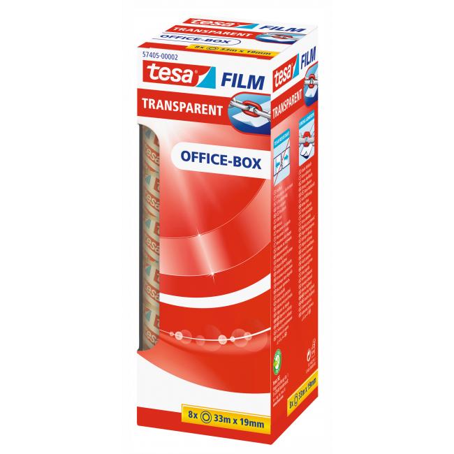 Lepiaca  páska TESA  Economy 19 mm x 33 m, 8 ks