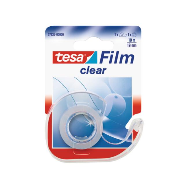 Lepiaca páska TESA clear 19mm x 10m s dispenzorom