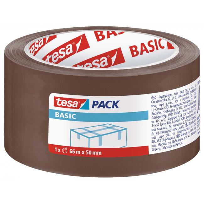 Baliaca páska TESA basic 50mmx66m hnedá