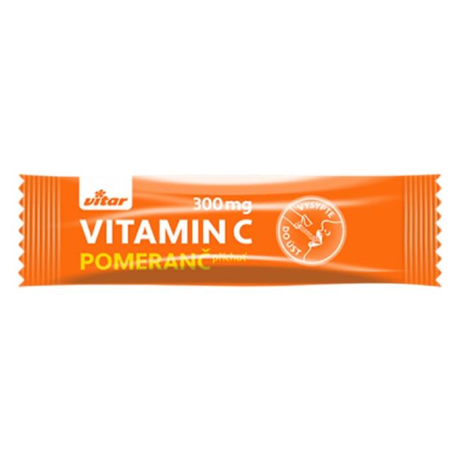Vitamín C pomaranč s rakytníkom + zinok 300 mg (20 ks)
