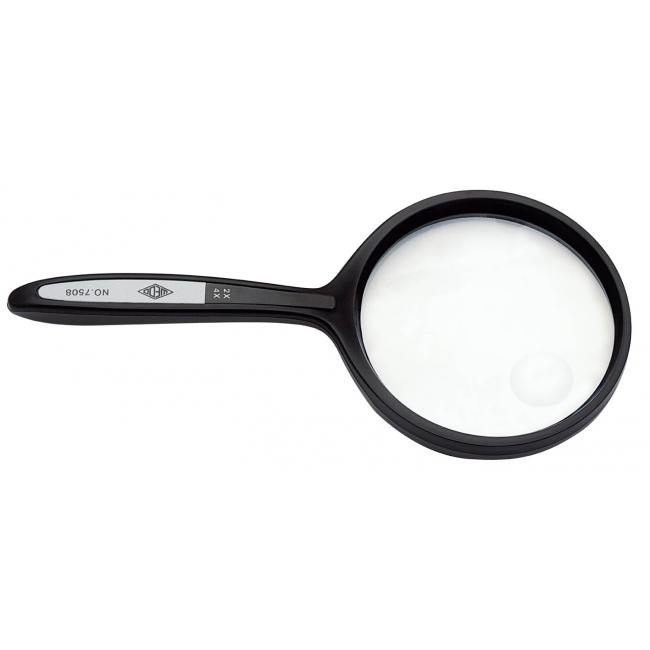 Lupa klasická priemer 6,35 cm 2x a 4x zväčšenie