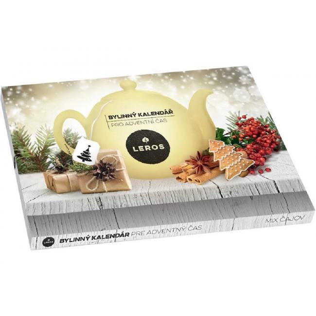 Nástenný adventný kalendár LEROS 23 čajov MIX