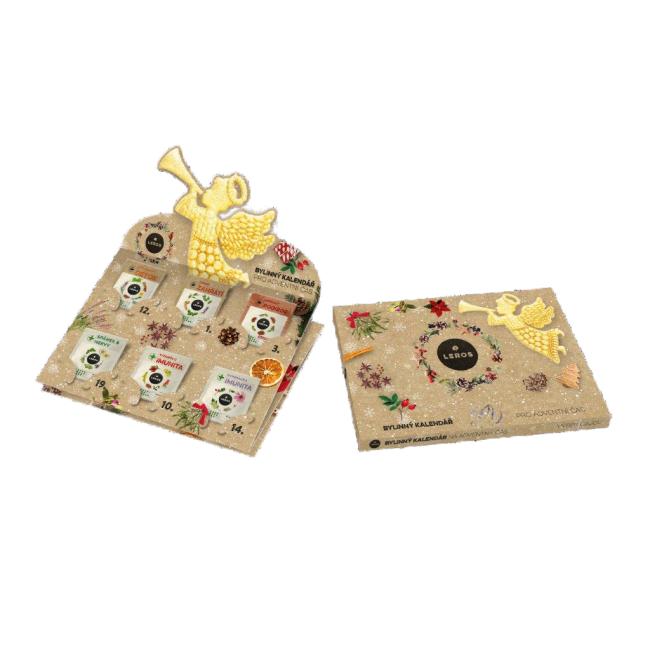 Nástenný adventný kalendár Anjel MIX 24 čajov