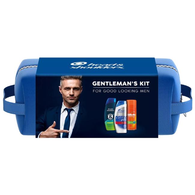 Darčeková sada pánska H&S šampón 360ml + H&S 270ml SG & Šampón + Gillette gél 175ml