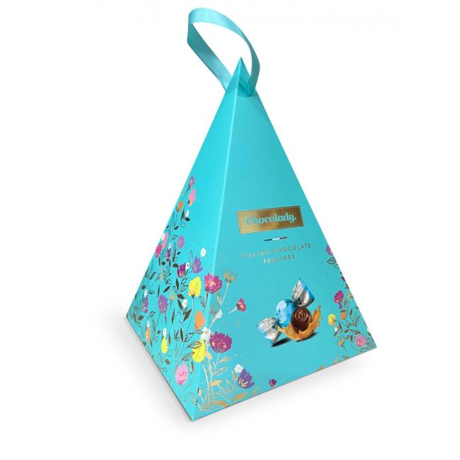 Chocolady Pyramída modrá 130g