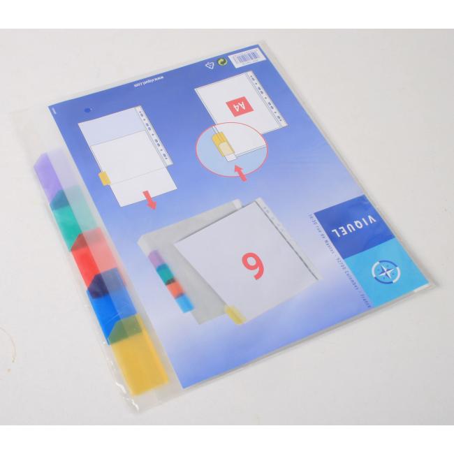 Euroobal A4 s farebným indexom/6 častí