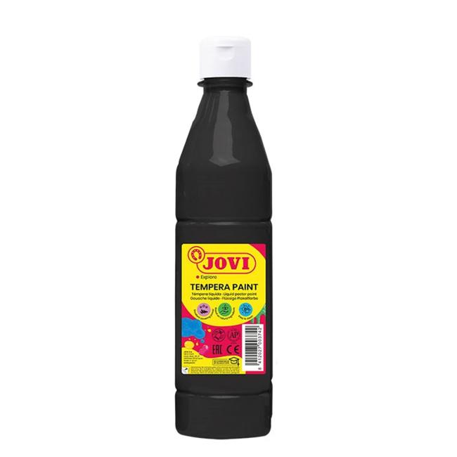 Temperová farba JOVI 500ml čierna
