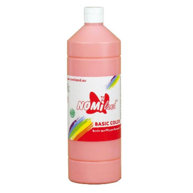 Temperová farba Nomiland BasicColor ružová 1000ml
